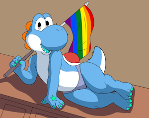 Gay Yoshi pride by LemmySJ
