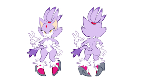 Blaze the Cat Sheet by ProDooduls