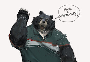 Bearrydo says Have a good day!! by bearrydo