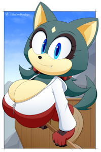 Dog has appeared by SlickeHedge