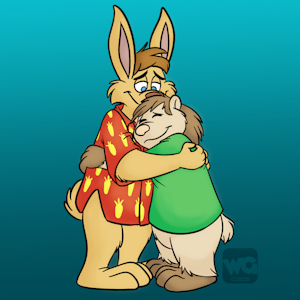 Bobby Hugs David by Kresblain by david31