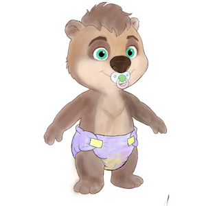 Baby Ollie - Wet by PaciPelt