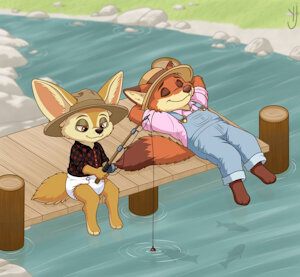 Gone Fishing by Toddlercaiden