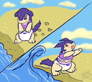 Runing Waves by HangyakuNeko