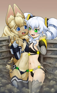 Rou and Uni are too big by AlloyRabbit