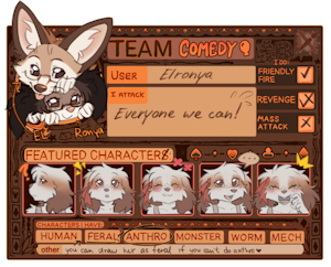 Our second year of Artfight! by Elronya