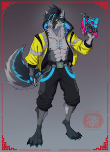 Cyberpunk Wolf #1 by ottobum