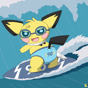 Surfs Up Sparks by pichu90