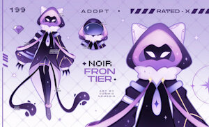 Noir Frontier - Open - ADOPT by CosmicNemesis09
