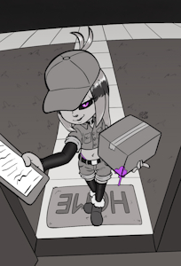 Comm - Violet Delivery by SoulCentinel
