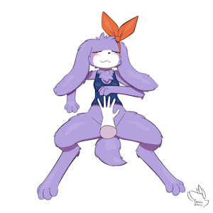 - Chaco belly rubs - by FeeshyArtist