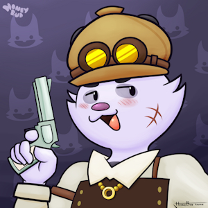 Icon commission for @morganafucker.bsky.social by honeybud