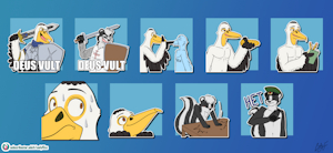 Pelican Sticker Pack p7 by codyf0xx