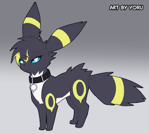 My umbreon OC by YoruKuro