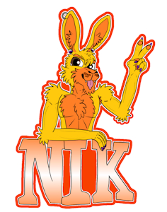 Nik Badge by NikTheRabbit