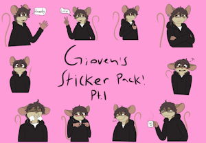 Gioven&rsquo;s sticker pack pt. 1 by Gioven