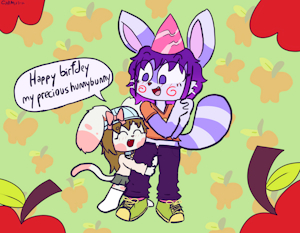 Birthday Apples(it's my birthday!) by Chimi
