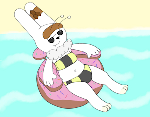 OLD beeatrice at the beach by muuac0