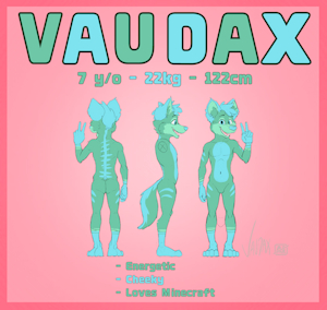 Ref Sheet [SFW Ver] by Vaudax
