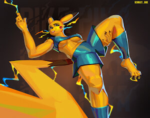 Sport Pikachu by ScarletSide