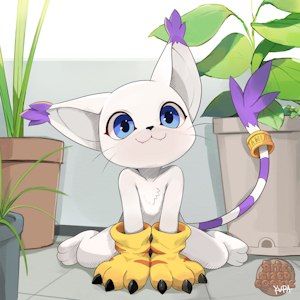 Gatomon Collab by BiteSizedCookie
