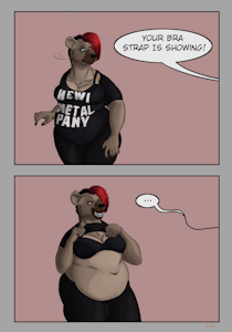 Bra Strap meme by Osiol