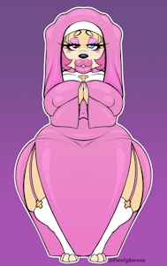 Butter Nun~ (pink) by FloofySerena