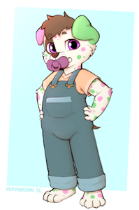 Big Paci for a Small Puppy by JakeyPup