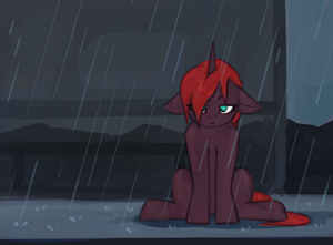 Left in the Rain by MarsMiner