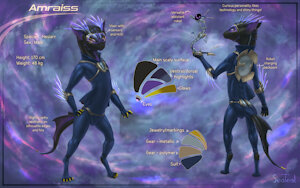 (com.) Amraiss refsheet by SeaTeal