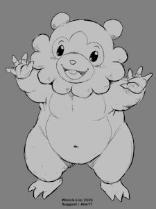 Sketch 601 - Bidoof by WinickLim