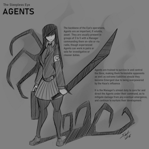 The Sleep of Reason - Sleepless Eye Agents by GrayscaleRain