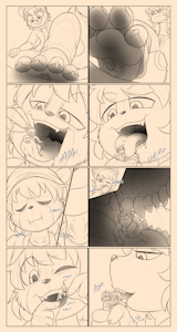 Alternate Roles (CW: implied hard vore) by Sparkythechu
