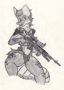 Bikinis and Tactical Gear 1 by Simonov