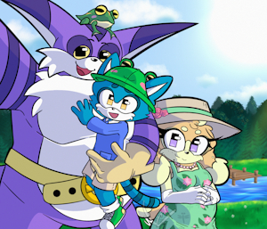 Big and his family have a nice day out! by nomx2chomp