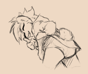 Shhh, don't make a scene~ by BabyRaisin