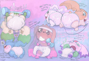 Digimon - Digi-Training Pamps (Messy) by OverFlo207