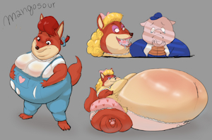 foxy loxy by mangosour