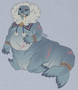 walrus mermaid adopt ( OPEN) by dugupworm
