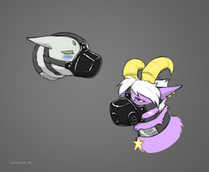 Buwaro & Madarao Airmasks by KibaKurokage