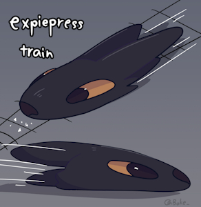 expiepress train by Bokechan