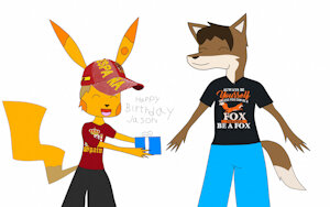 Josh's Birthday Gift to Jason's 39th! by MegaManstitch87
