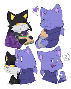 Aster doodles 2 by Crushpepper
