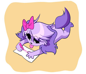 learning to write by taffytoffee