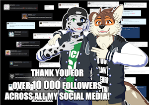 Thank You for over 10 000 Followers! by AriesArtist