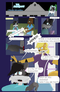 The Avoidant, Page 45: At least she had the irony to attack during the monster scene by ZephyrWolffox