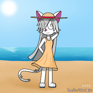 Beach Anber by Netherkitty