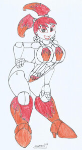 Jenny XJ9(red) by marlon64