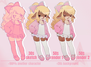 ⋆. 𐙚˚࿔ Price list 𝜗𝜚˚⋆ by LolliPounce