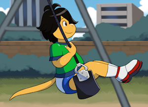 Swinging by 6SpaceTime1Dragon7